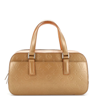 Louis Vuitton Mat Shelton Handbag Monogram Vernis