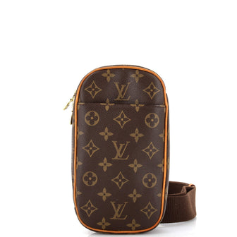 Louis Vuitton Pochette Gange Monogram Canvas Brown 22482417