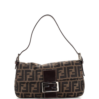 Fendi Baguette Bag Zucca Canvas
