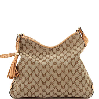 Gucci Marrakech Hobo GG Canvas Medium