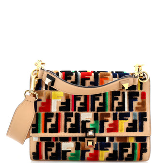 Fendi Kan I Bag Zucca Velvet Medium