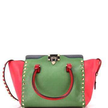 Valentino Garavani Rockstud Tote Rigid Leather Small