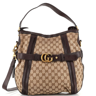 Gucci GG Running Hobo GG Canvas Medium