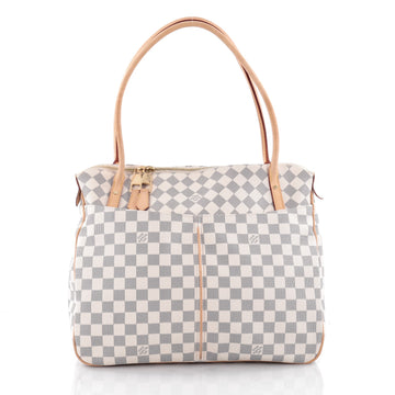 Louis Vuitton Figheri Handbag Damier GM Neutral 2248402