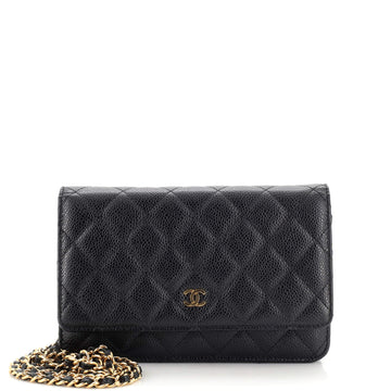 Chanel Wallet on Chain Quilted Caviar