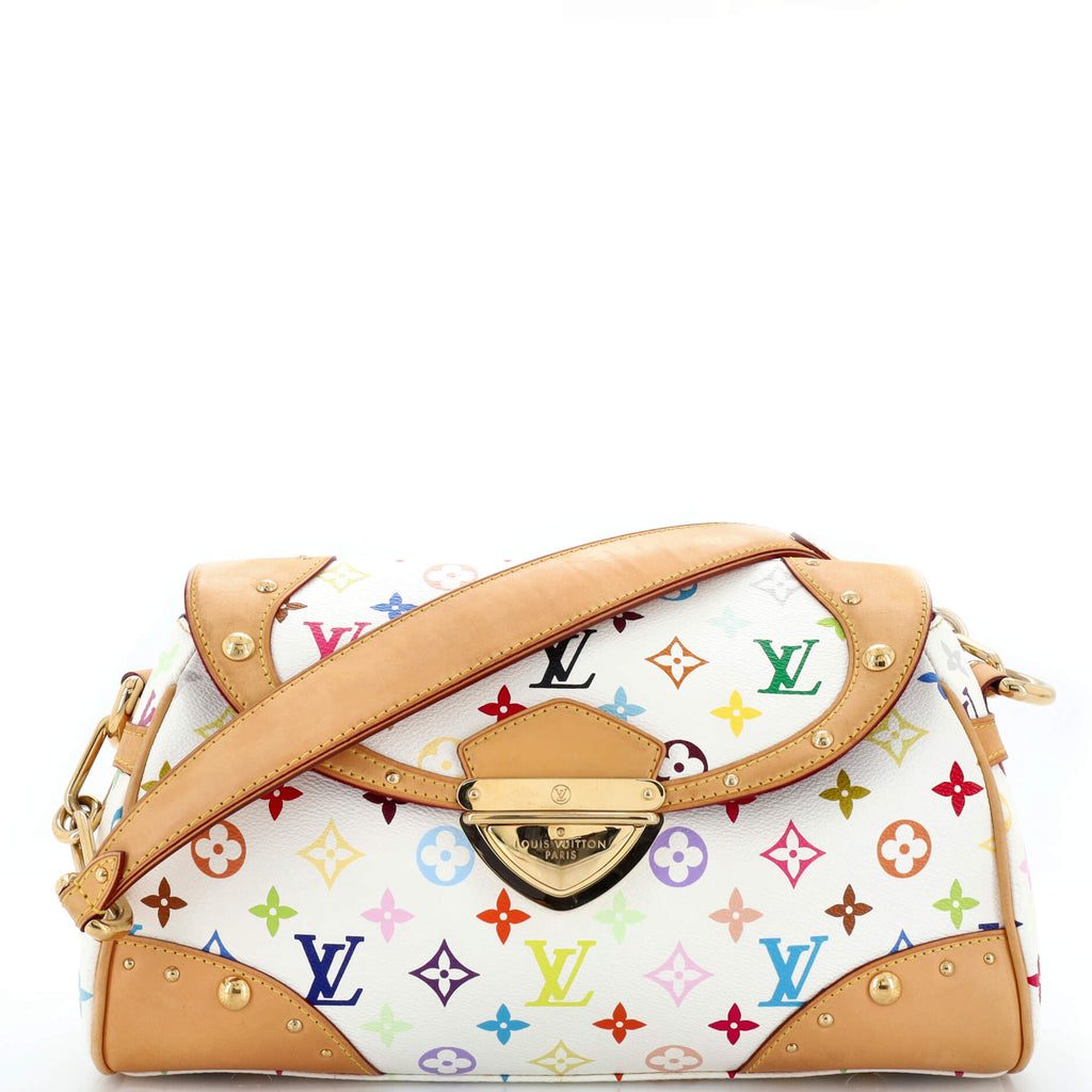 Louis Vuitton Beverly Handbag Monogram Multicolor MM Multicolor