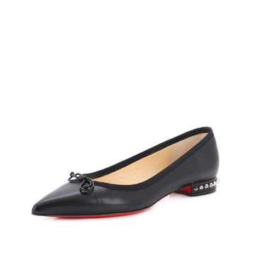 Christian Louboutin Women's Hall Spike Flats Leather