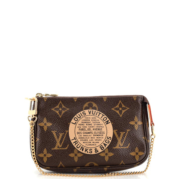 Louis Vuitton Pochette Accessoires Limited Edition Monogram Canvas Mini