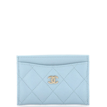 Chanel Classic Card Holder Quilted Caviar