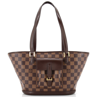 Louis Vuitton Manosque Handbag Damier PM