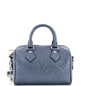 Louis Vuitton Speedy Bandouliere Bag Monogram Empreinte Giant 20