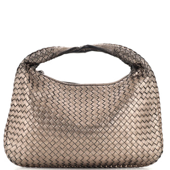Bottega Veneta Veneta Hobo Intrecciato Nappa Small