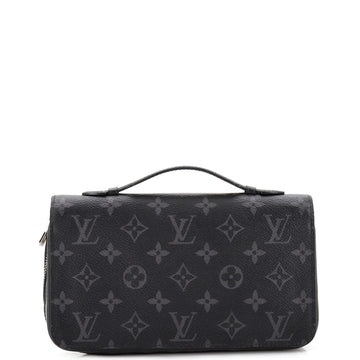 Louis Vuitton Zippy Wallet Monogram Eclipse Canvas XL