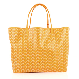 Goyard St. Louis Tote Coated Canvas GM Yellow 2250701