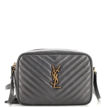 Saint Laurent Lou Camera Bag Matelasse Chevron Leather Small