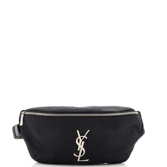 Saint Laurent Classic Monogram Belt Bag Canvas