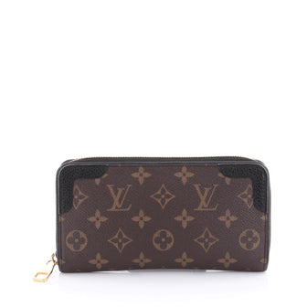 Louis Vuitton Retiro Zippy Wallet Monogram Canvas Brown 2251202