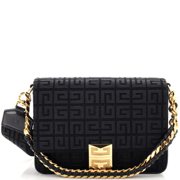 Givenchy 4G Woven Chain Top Handle Bag 4G Canvas Medium