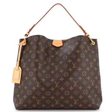 Louis Vuitton Graceful Handbag Monogram Canvas MM