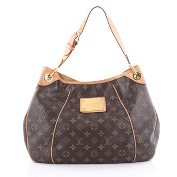 Louis Vuitton Galliera Handbag Monogram Canvas PM Brown 2251801