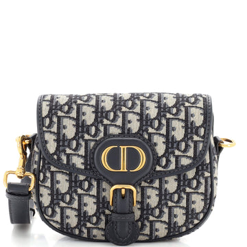 Christian Dior Bobby Flap Bag Oblique Canvas Small