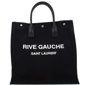 Saint Laurent Rive Gauche Shopper Tote Canvas Tall