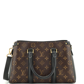 Louis Vuitton Soufflot Tote Monogram Canvas with Leather BB