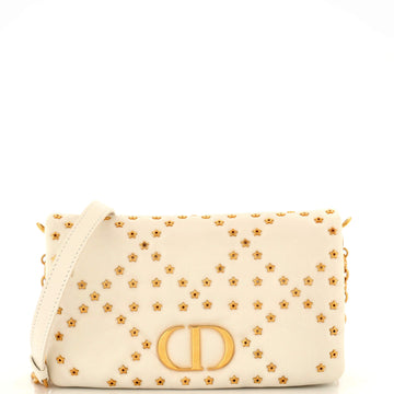 Christian Dior Caro Bag Lucky Star Studded Macrocannage Calfskin Mini