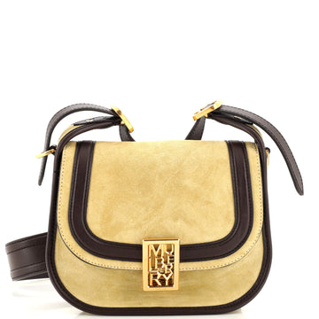 Mulberry Sadie Satchel Suede with Leather Small