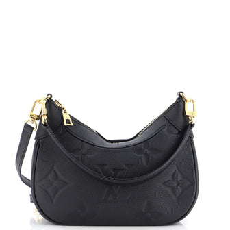 Louis Vuitton Bagatelle NM Handbag Monogram Empreinte Giant Black 22526233