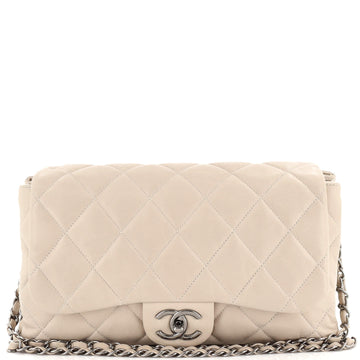 Chanel 3 Accordion Flap Bag Quilted Lambskin Jumbo