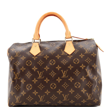 Louis Vuitton Speedy Handbag Monogram Canvas 30