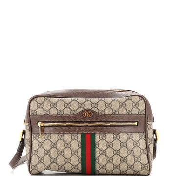 Gucci Ophidia Shoulder Bag GG Coated Canvas Small