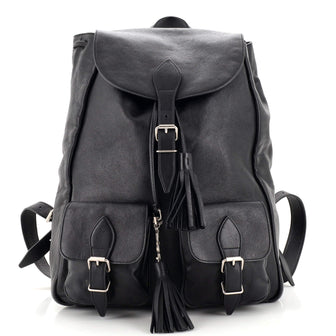 Saint Laurent Festival Backpack Leather Medium