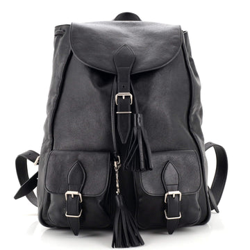 Saint Laurent Festival Backpack Leather Medium