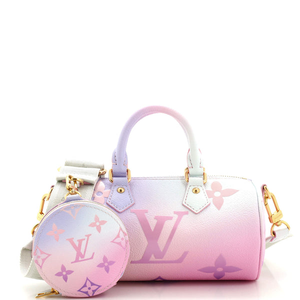 Louis Vuitton Papillon Handbag Spring in the City Monogram Giant Canvas BB  Multicolor 2253101