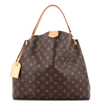 Louis Vuitton Graceful Handbag Monogram Canvas MM