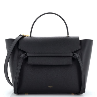 Celine Belt Bag Textured Leather Mini