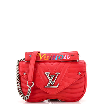 Louis Vuitton New Wave Chain Bag Quilted Leather PM