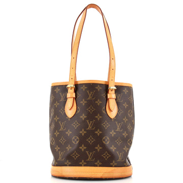 Louis Vuitton Petit Bucket Bag Monogram Canvas
