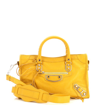 Balenciaga City Classic Studs Bag Leather Small
