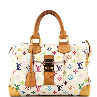Louis Vuitton Speedy Handbag Monogram Multicolor 30