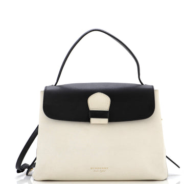 Burberry Camberley Top Handle Bag Leather Medium