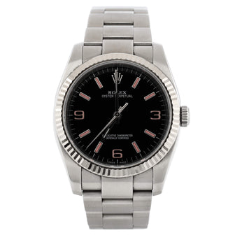 Rolex Oyster Perpetual Automatic Watch Stainless Steel and White Gold 36