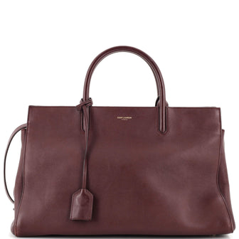Saint Laurent Rive Gauche Cabas Leather Medium
