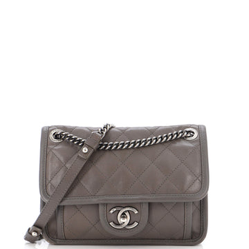 Chanel French Riviera Flap Bag Quilted Calfskin Mini