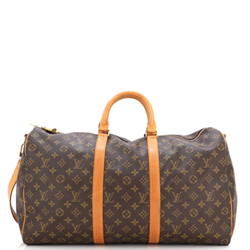 Louis Vuitton Keepall Bandouliere Bag Monogram Canvas 50