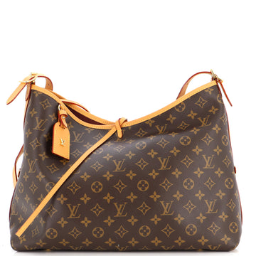 Louis Vuitton CarryAll Hobo Monogram Canvas MM