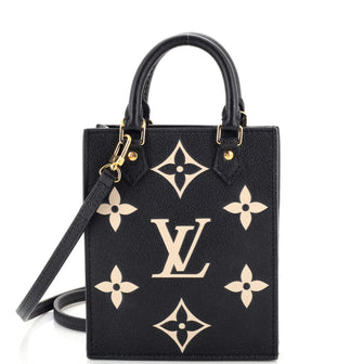 USED Louis Vuitton Bicolor Monogram Empreinte Leather Mini