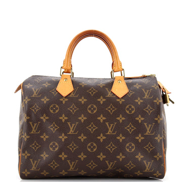 Louis Vuitton Speedy Handbag Monogram Canvas 30